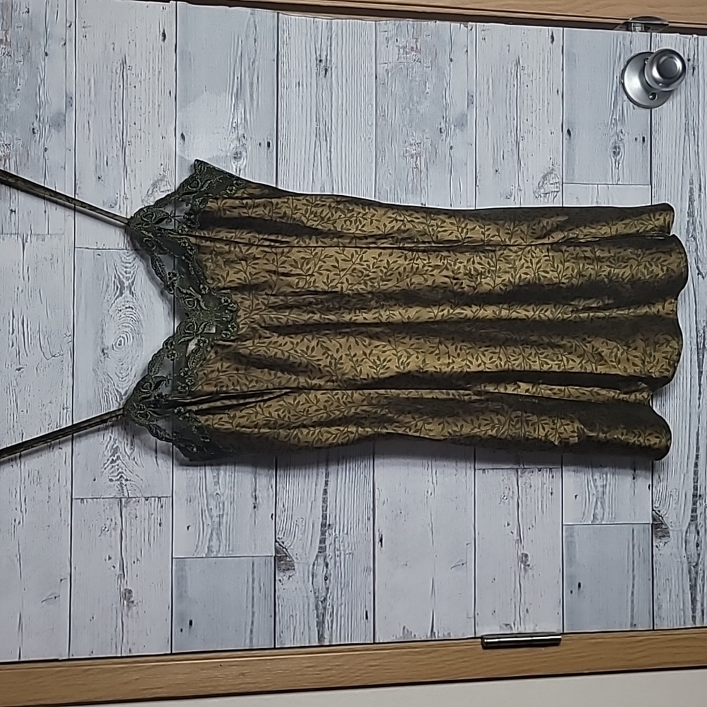 Victoria's Secret Olive Green Chemise